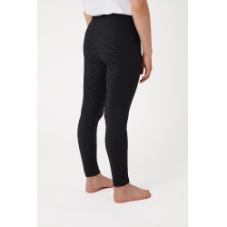 Legging de cobertura total Gillian para criança Horze Preto