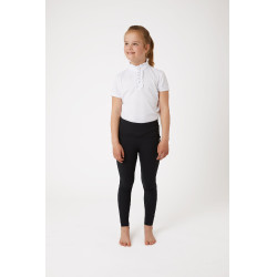 Legging de cobertura total Gillian para criança Horze Preto