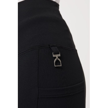 Legging de cobertura total Gillian para criança Horze Preto