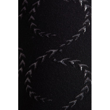 Legging de cobertura total Gillian para criança Horze Preto