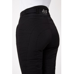 Calça de equitação térmica acolchoada Dana feminina B Vertigo Preto Calça de equitação térmica acolchoada Dana feminina B Vertigo Preto