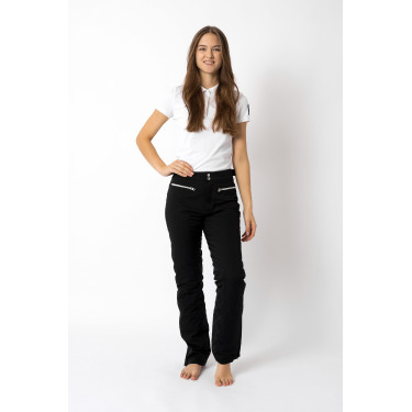 Calça de equitação com estampa de silicone Adeline feminina Horze Calça de equitação com estampa de silicone Adeline feminina Horze
