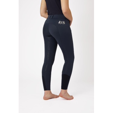 Calça de equitação Meghan com grip de silicone em fundo integral feminino B Vertigo Calça de equitação Meghan com grip de silicone em fundo integral feminino B Vertigo