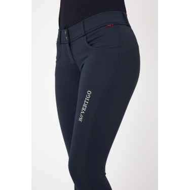 Calça de equitação Meghan com grip de silicone em fundo integral feminino B Vertigo Calça de equitação Meghan com grip de silicone em fundo integral feminino B Vertigo