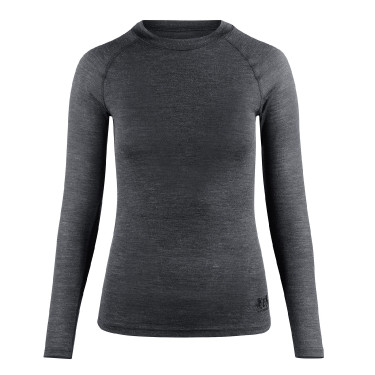 Camiseta interior de mistura de lã Roxie feminina B Vertigo Preto Camiseta interior de mistura de lã Roxie feminina B Vertigo Preto