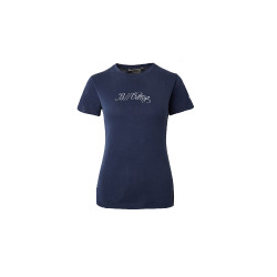 Polo de competição de manga curta Daniele feminino B Vertigo Azul-marinho escuro Polo de competição de manga curta Daniele feminino B Vertigo Azul-marinho escuro