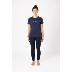 Polo de competição de manga curta Daniele feminino B Vertigo Azul-marinho escuro Polo de competição de manga curta Daniele feminino B Vertigo Azul-marinho escuro