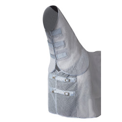 Camisa cobertura anti-moscas Orleans Quarter para trabalho montado Horze Cinza high rise Cinzento