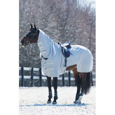 Camisa cobertura anti-moscas Orleans Quarter para trabalho montado Horze Cinza high rise Camisa cobertura anti-moscas Orleans Quarter para trabalho montado Horze Cinza high rise