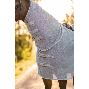 Camisa cobertura anti-moscas Orleans Quarter para trabalho montado Horze Cinza high rise Camisa cobertura anti-moscas Orleans Quarter para trabalho montado Horze Cinza high rise