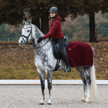 Cobre-rins manta de lã Kiel Horze Vermelho escuro