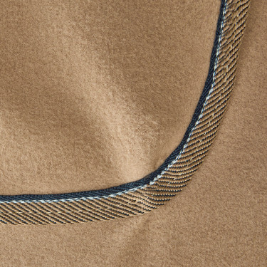 Cobre-rins manta de lã Kiel Horze Castanho claro