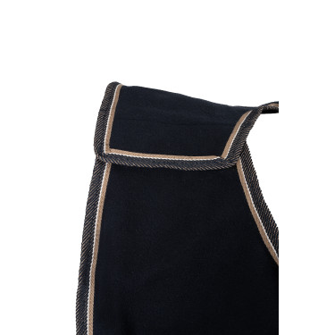 Fleece zadeldeken Kiel Horze Azul-marinho escuro Fleece zadeldeken Kiel Horze Azul-marinho escuro