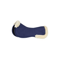 Amortecedor de espuma com memória de forma com pelo sintético Horze Azul escuro Amortecedor de espuma com memória de forma com pelo sintético Horze Azul escuro