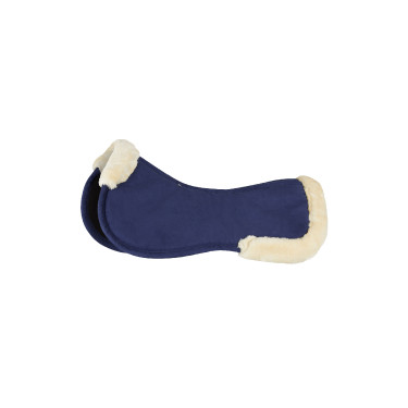 Amortecedor de espuma com memória de forma com pelo sintético Horze Azul escuro Amortecedor de espuma com memória de forma com pelo sintético Horze Azul escuro