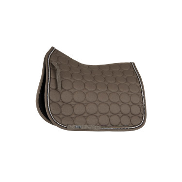 Almofada de sela de adestramento Marquess Horze Nozes Castanho