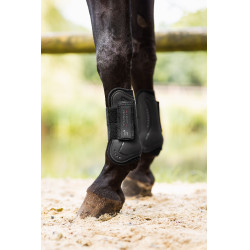 Guizeiras e protetores de boleto Horze Armour Airflow Preto