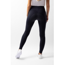 Legging Horze Mathilde com fundo de silicone feminino Azul-marinho escuro Legging Horze Mathilde com fundo de silicone feminino Azul-marinho escuro