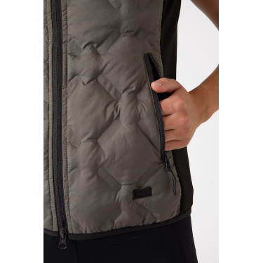 Colete de equitação sem mangas Horze Shelly feminino Castanho morel Colete de equitação sem mangas Horze Shelly feminino Castanho morel