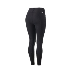Calça de equitação com grip integral Horze Grand Prix Pro feminino Marinho escuro Azul
