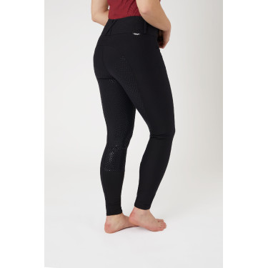 Calça de equitação com grip integral Horze Grand Prix Pro feminino Calça de equitação com grip integral Horze Grand Prix Pro feminino