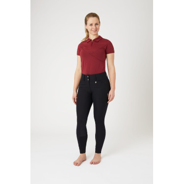 Calça de equitação com grip integral Horze Grand Prix Pro feminino Calça de equitação com grip integral Horze Grand Prix Pro feminino