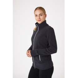 Casaco de equitação polar Horze Ellie feminino Casaco de equitação polar Horze Ellie feminino