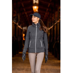 Casaco de equitação polar Horze Ellie feminino Casaco de equitação polar Horze Ellie feminino