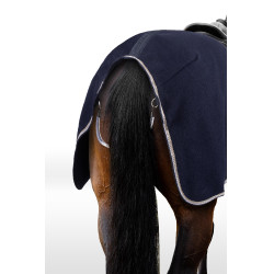 Cobre-rins Augusta B em lã Vertigo Azul-marinho escuro Cobre-rins Augusta B em lã Vertigo Azul-marinho escuro