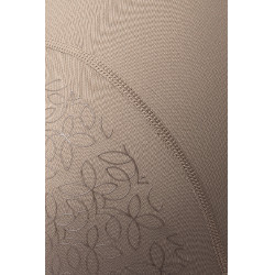 Legging de equitação com grip integral Horze Dea, feminino Castanho morel