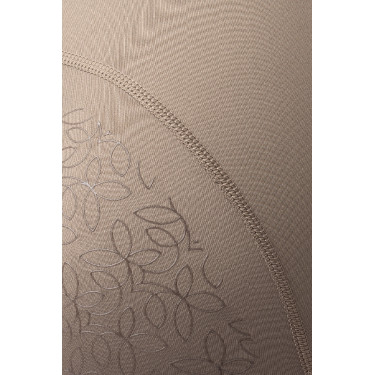 Legging de equitação com grip integral Horze Dea, feminino Castanho morel Legging de equitação com grip integral Horze Dea, feminino Castanho morel