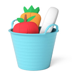 Balde de guloseimas Mini Pônei LeMieux Multi Multicolor