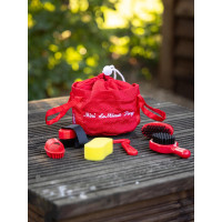 Kit de limpeza Mini Pônei LeMieux Chilli Vermelho Kit de limpeza Mini Pônei LeMieux Chilli Vermelho
