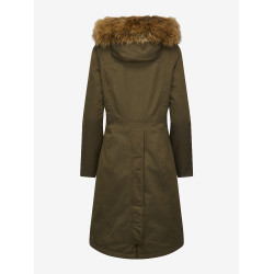 Casaco comprido impermeável LeMieux Anya Alpino Castanho Casaco comprido impermeável LeMieux Anya Alpino Castanho