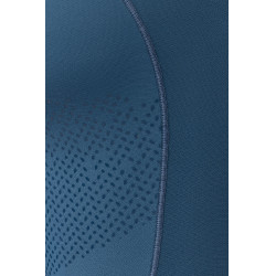 Legging térmico B Vertigo sem costura com grip integral Leonora Titã marinho Azul-marinho