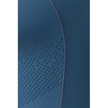 Legging térmico B Vertigo sem costura com grip integral Leonora Titã marinho Azul-marinho