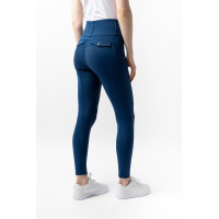 Legging térmico híbrido Horze Anya full grip Caviar preto Legging térmico híbrido Horze Anya full grip Caviar preto