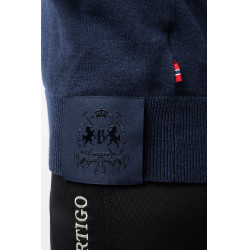 Suéter B Vertigo em mistura de lã Faye Titã marinho Azul-marinho Suéter B Vertigo em mistura de lã Faye Titã marinho Azul-marinho