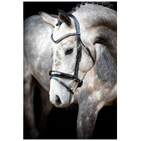 Bridão Montar Normandie Deluxe couro curtido Preto Bridão Montar Normandie Deluxe couro curtido Preto