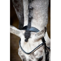 Bridão Montar Normandie Deluxe couro curtido Preto Bridão Montar Normandie Deluxe couro curtido Preto
