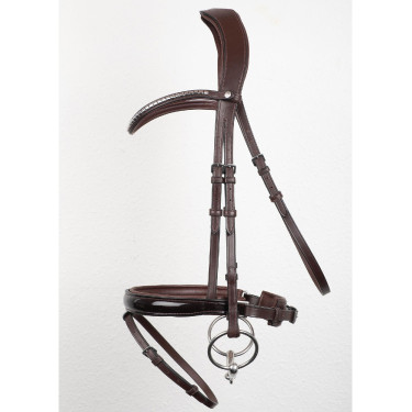 Bridão Montar Normandie Deluxe couro curtido Castanho Bridão Montar Normandie Deluxe couro curtido Castanho