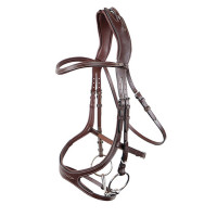 Bridão Montar US Excellence Adapt couro curtido Castanho