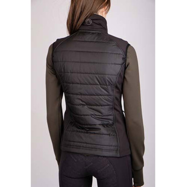 Colete acolchoado sem mangas Montar Emma feminino Colete acolchoado sem mangas Montar Emma feminino