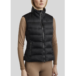 Colete acolchoado sem mangas Montar MoAthena refinado feminino