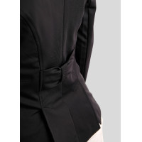 Casaca de equitação Montar curta feminina Preto