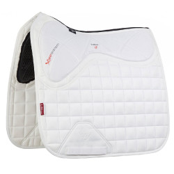 Tapete LeMieux X-Grip Twin Sided Dressage Square Branco