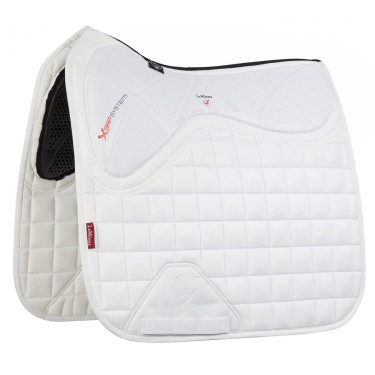 Tapete LeMieux X-Grip Twin Sided Dressage Square Branco