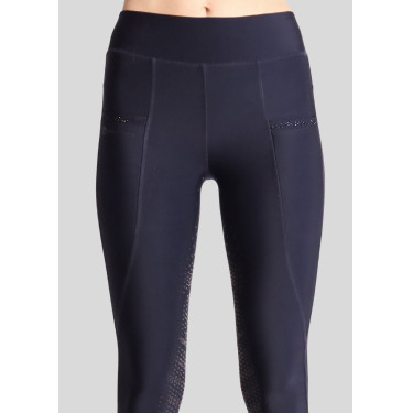 Legging Montar Linnea full grip feminino Marinho Azul-marinho Legging Montar Linnea full grip feminino Marinho Azul-marinho