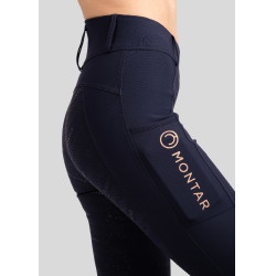 Legging de Equitação Michelle com logo e full grip feminino