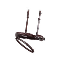 Narigueira combinada Montar Deluxe couro curtido Castanho